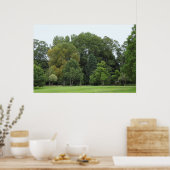 Poster Arbres à Bute Park, Cardiff (Cuisine)