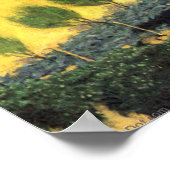 Poster Arbres à Citrus Jardin à Cagnes (Coin)