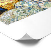 Poster Arbres à grandes voies par Vincent Van Gogh (Coin)