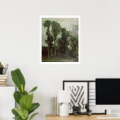 Poster Arbres à Hampstead (Bureau à domicile)