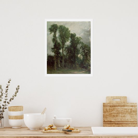 Poster Arbres à Hampstead (Cuisine)