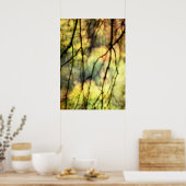Poster Arbres Abstraits (Cuisine)