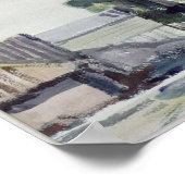 Poster Arbres - Aube (Coin)