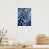Poster Arbres couverts de neige (Cuisine)