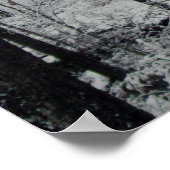 Poster Arbres couverts de neige (Coin)