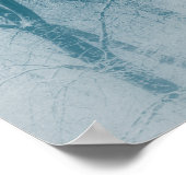 Poster Arbres couverts de neige Photo hiver (Coin)