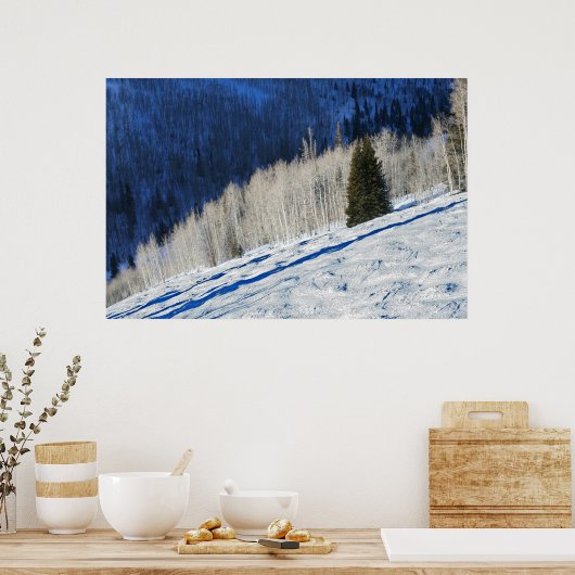 Poster Arbres d'argent (Cuisine)