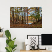 Poster Arbres d'automne (Bureau à domicile)