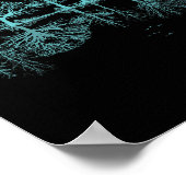 Poster Arbres de forêt extérieure réflexion faune nature (Coin)