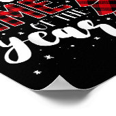 Poster Arbres de Noël C'est le moment le plus merveilleux (Coin)