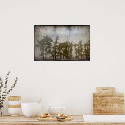 Poster Arbres d'hiver (Cuisine)