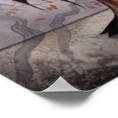 Poster Arbres d'ombre Gothique Fée Vampire Art (Coin)