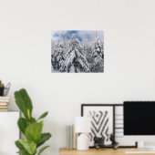 Poster Arbres enneigés (Bureau à domicile)