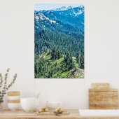 Poster Arbres et crêtes (Cuisine)