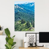 Poster Arbres et crêtes (Bureau à domicile)
