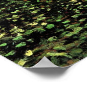 Poster Arbres et sous-bois par Vincent van Gogh (Coin)
