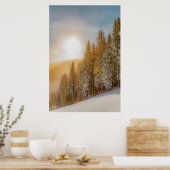 Poster Arbres forestiers d'hiver #17 (Cuisine)