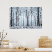 Poster Arbres forestiers d'hiver #21 (Cuisine)