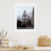 Poster Arbres gelés (Cuisine)