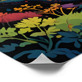 Poster Arbres mystiques Abstraits (Coin)