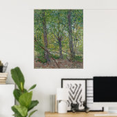 Poster Arbres par Vincent Van Gogh (Bureau à domicile)