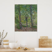 Poster Arbres par Vincent Van Gogh (Cuisine)