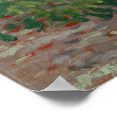 Poster Arbres par Vincent Van Gogh (Coin)
