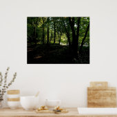 Poster Arbres près de la rivière (Cuisine)