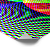 Poster Arc-arc électrique (Coin)