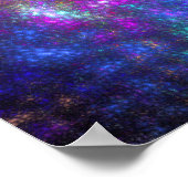 Poster Arc arc-en-ciel fractal (Coin)