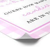 Poster Arc citrouille - Combien de bonbons sont dans le b (Coin)