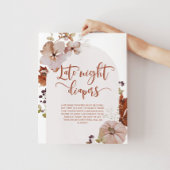 Poster Arc d'automne citrouille Late nuit couches jeu Pos