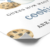 Poster Arc de lait - Combien de biscuits sont dans le pot (Coin)