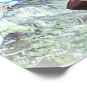 Poster Arc de pique de trèfle noir (Coin)