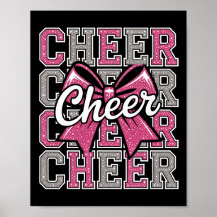 Poster Arc de Pom-Pom Girl Coquette Cheerleading Cheer Fi