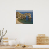 Poster Arc de porte Durdle, Côte Jurassique Patrimoine mo (Cuisine)
