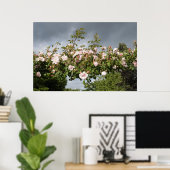 Poster arc de roses (Bureau à domicile)