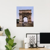 Poster Arc de Titus, Rome (vers 1900) (Bureau à domicile)
