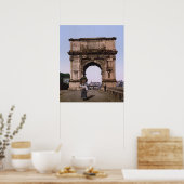 Poster Arc de Titus, Rome (vers 1900) (Cuisine)