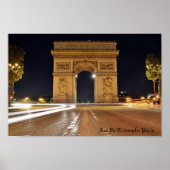Poster Arc De Triomphe, Paris (Devant)