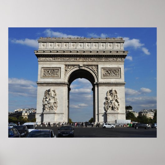 Poster Arc de Triomphe Paris (Devant)