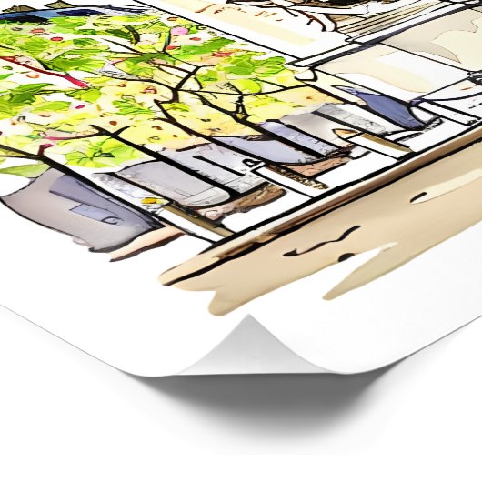 Poster Arc de Triomphe (Paris) (Coin)