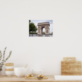 Poster Arc de Triomphe Paris France Monument (Cuisine)