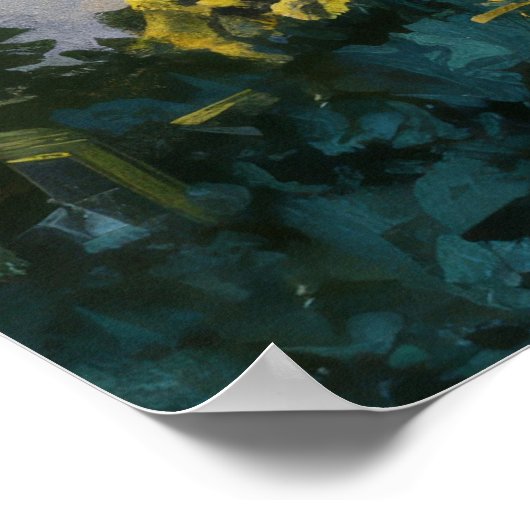 Poster Arc de Triomphe Vue d'en haut (Coin)