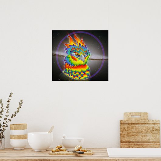 Poster Arc-en-ciel (Cuisine)