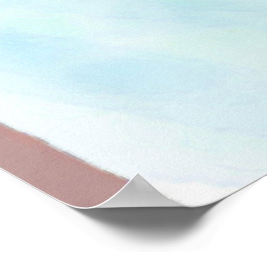 Poster arc-en-ciel (Coin)