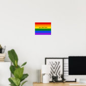 Poster Arc en ciel #1 (Bureau à domicile)