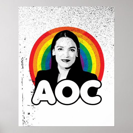 Poster Arc-en-ciel AOC (Devant)
