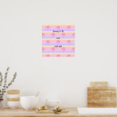 Poster Arc-en-ciel Bébé Oiseau Apprendre à voler (Cuisine)