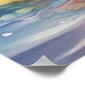 Poster Arc-en-ciel Canard 4 (Coin)